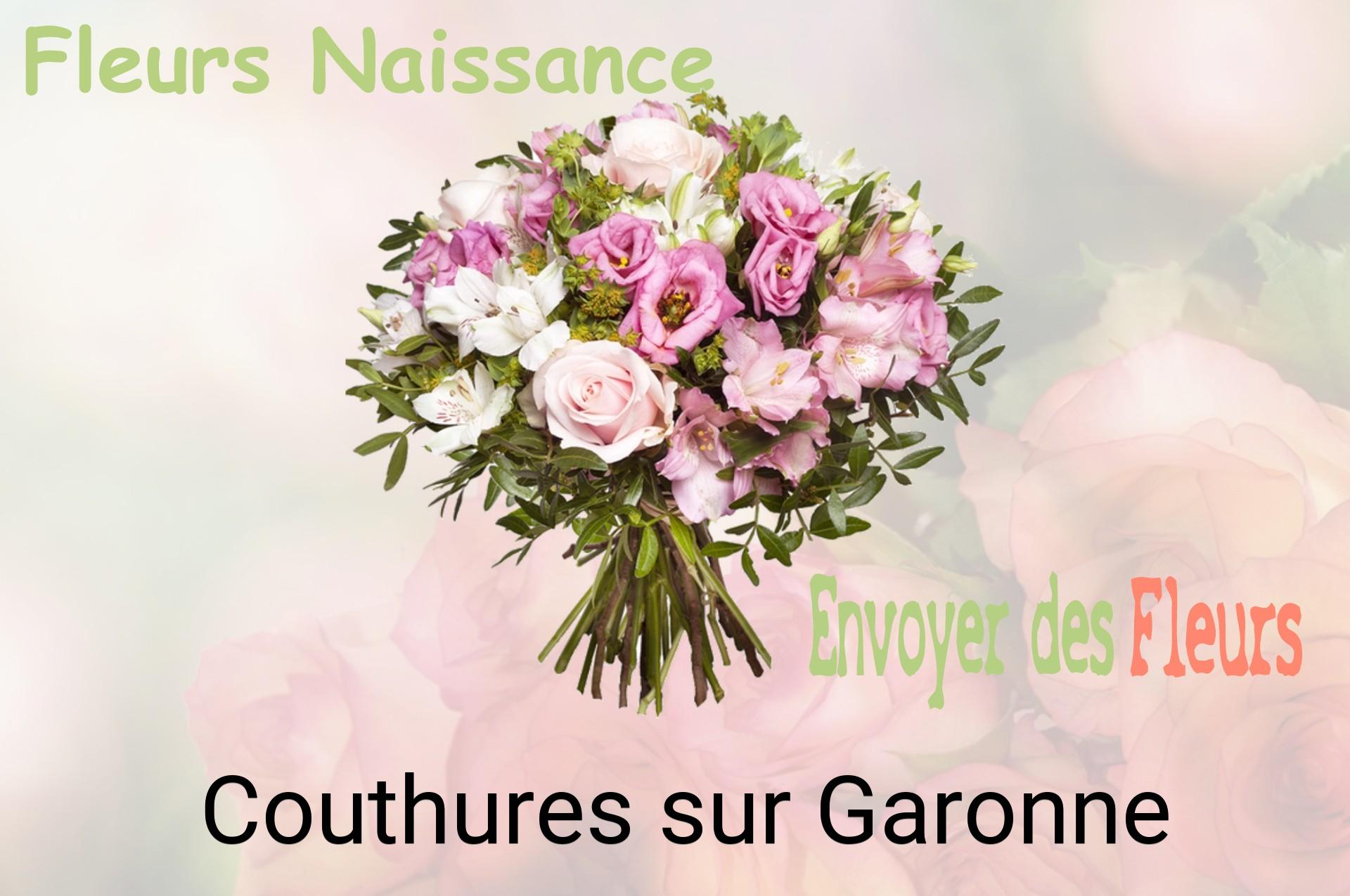 Bouquet de fleurs de naissance livré à Couthures-sur-Garonne