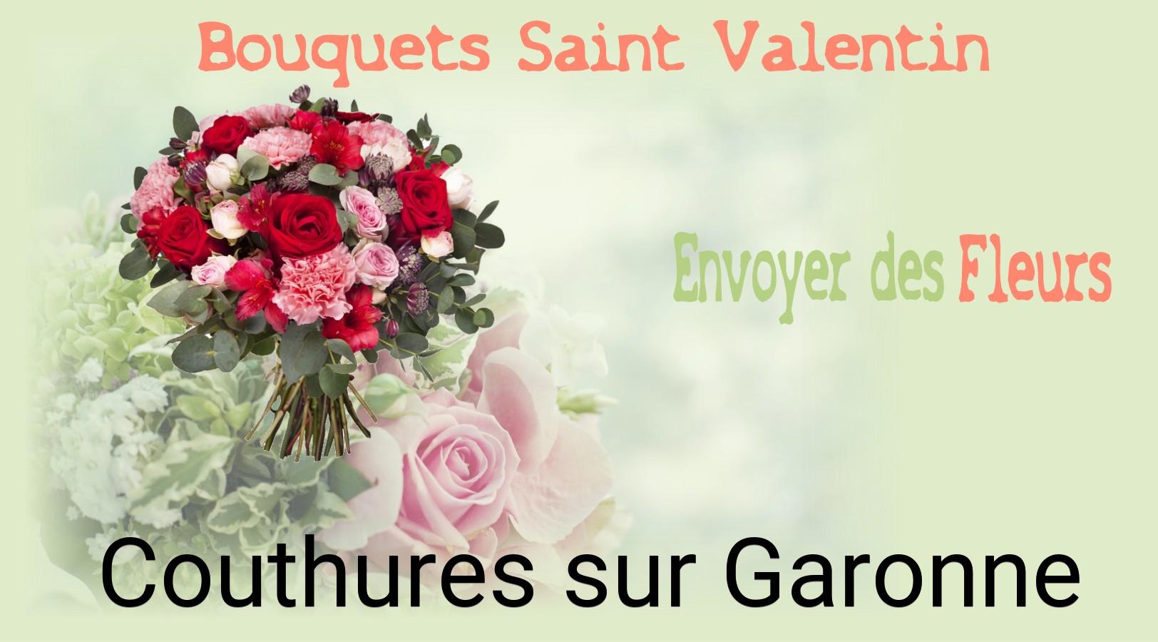 Roses de Saint-Valentin livrées à Couthures-sur-Garonne